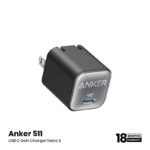 Anker 511 USB-C GaN Charger Nano 3 30W