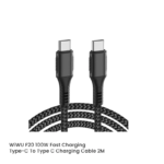 Wiwu F20 100W Fast Charging Type-C to Type-C Charging Cable