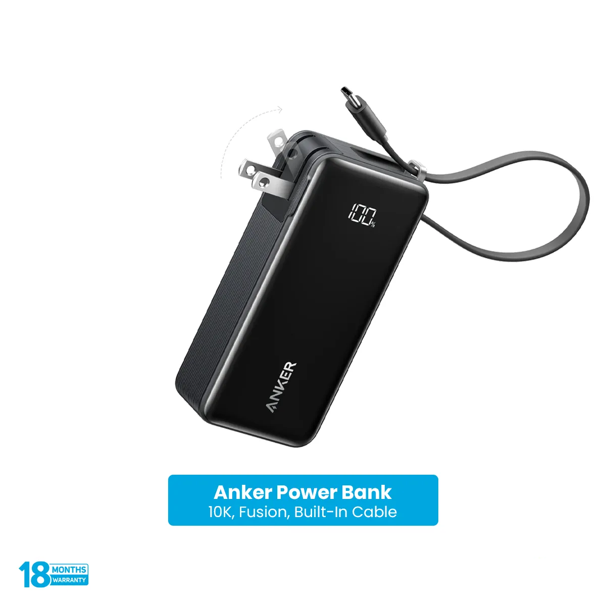 Anker 10K Fusion Power Bank (A1637) Anker 10K Fusion Power Bank (A1637) - Image 1
