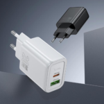 Hoco N61 Gentle PD20W+QC3.0 charger set(C to C) (EU) - Image 4