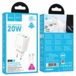 Hoco N61 Gentle PD20W+QC3.0 charger set(C to C) (EU) - Image 3