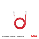 OnePlus USB-A to Type-C Cable 10A 1M - Red