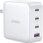 UGREEN Nexode 100W 4-port PD GaN Fast Charger US (White)