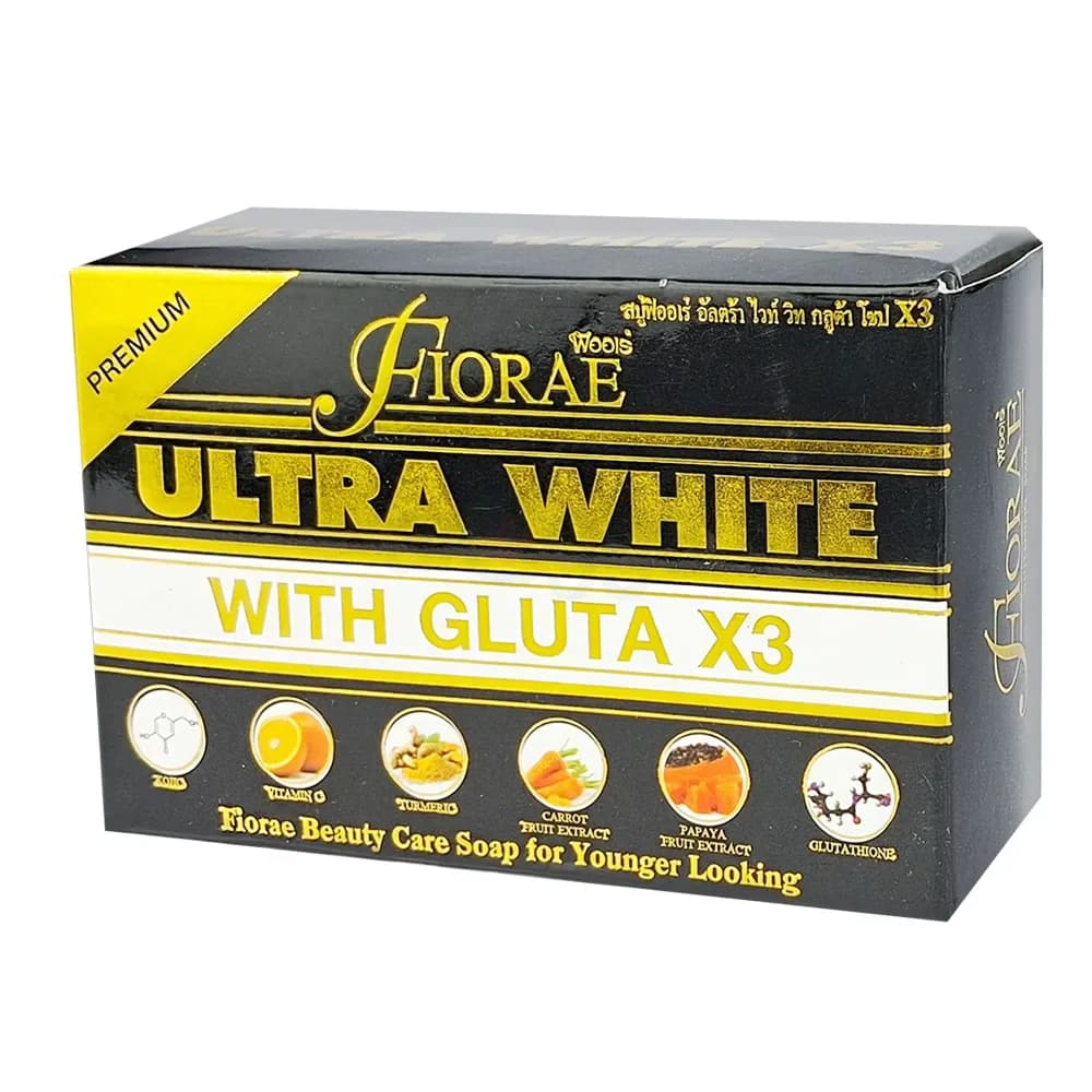 Fiorae Ultra White With Gluta X3 Soap 165gm Fiorae Ultra White With Gluta X3 Soap 165gm - Image 1